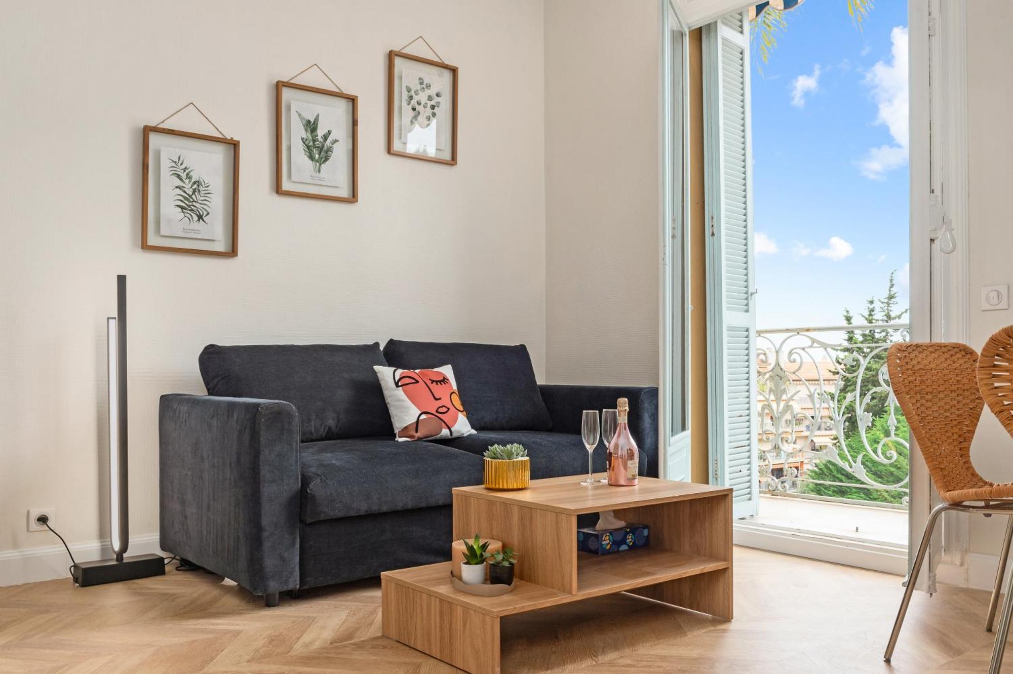 Mont Fleuri- Somptueux 2 Pieces - Parking - Apartment Menton